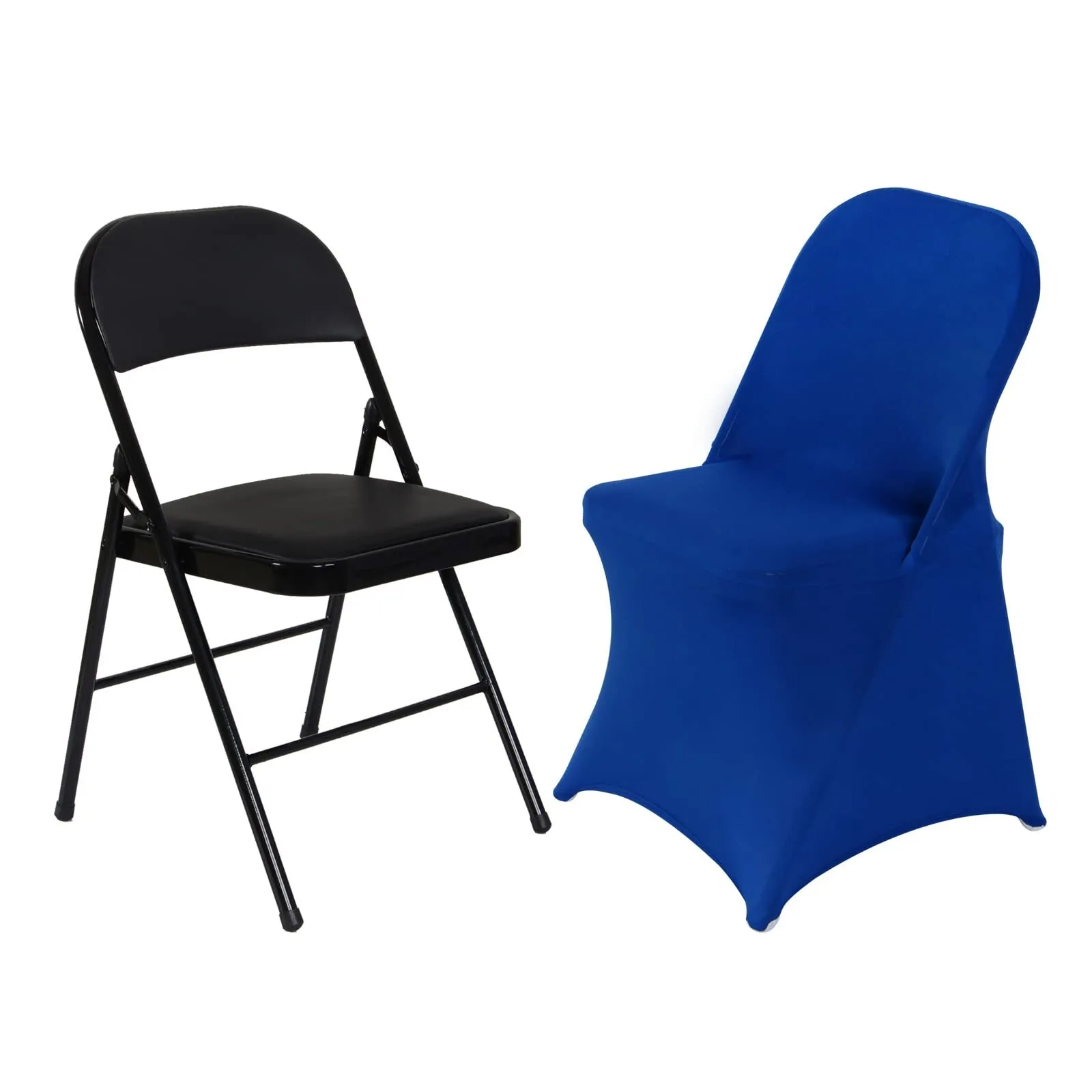 Royal Blue Folding Chair Cover