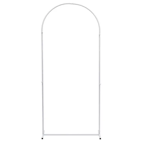Arch Backdrop White Metal 6.6ft