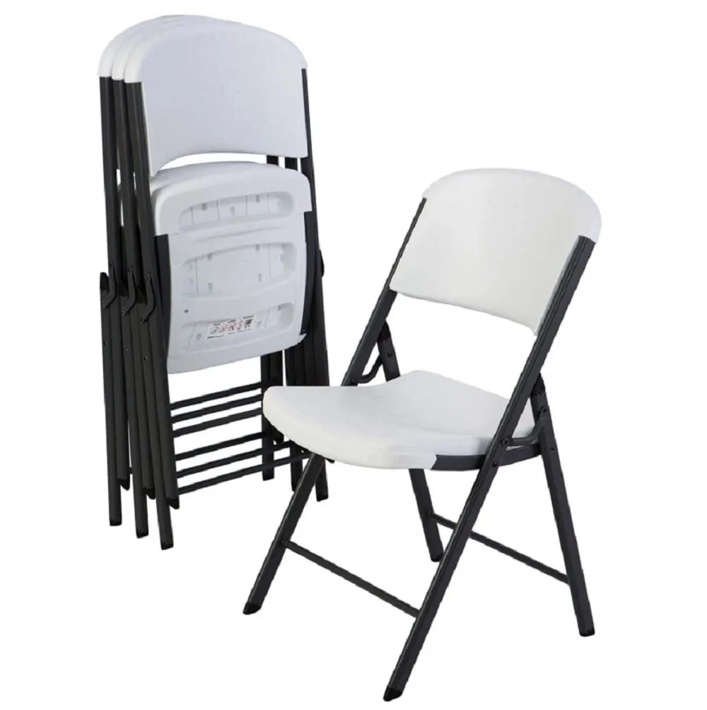 White Folding Chair (Lifetime Brand)