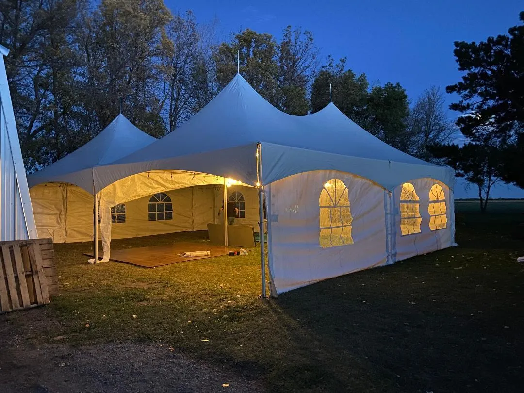 30’x40’ Tent Sidewall Options