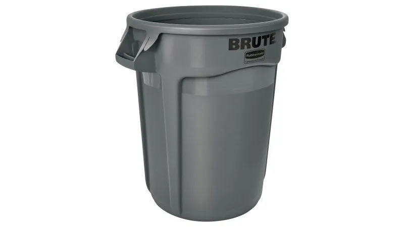 Trash Can  32 gallon grey