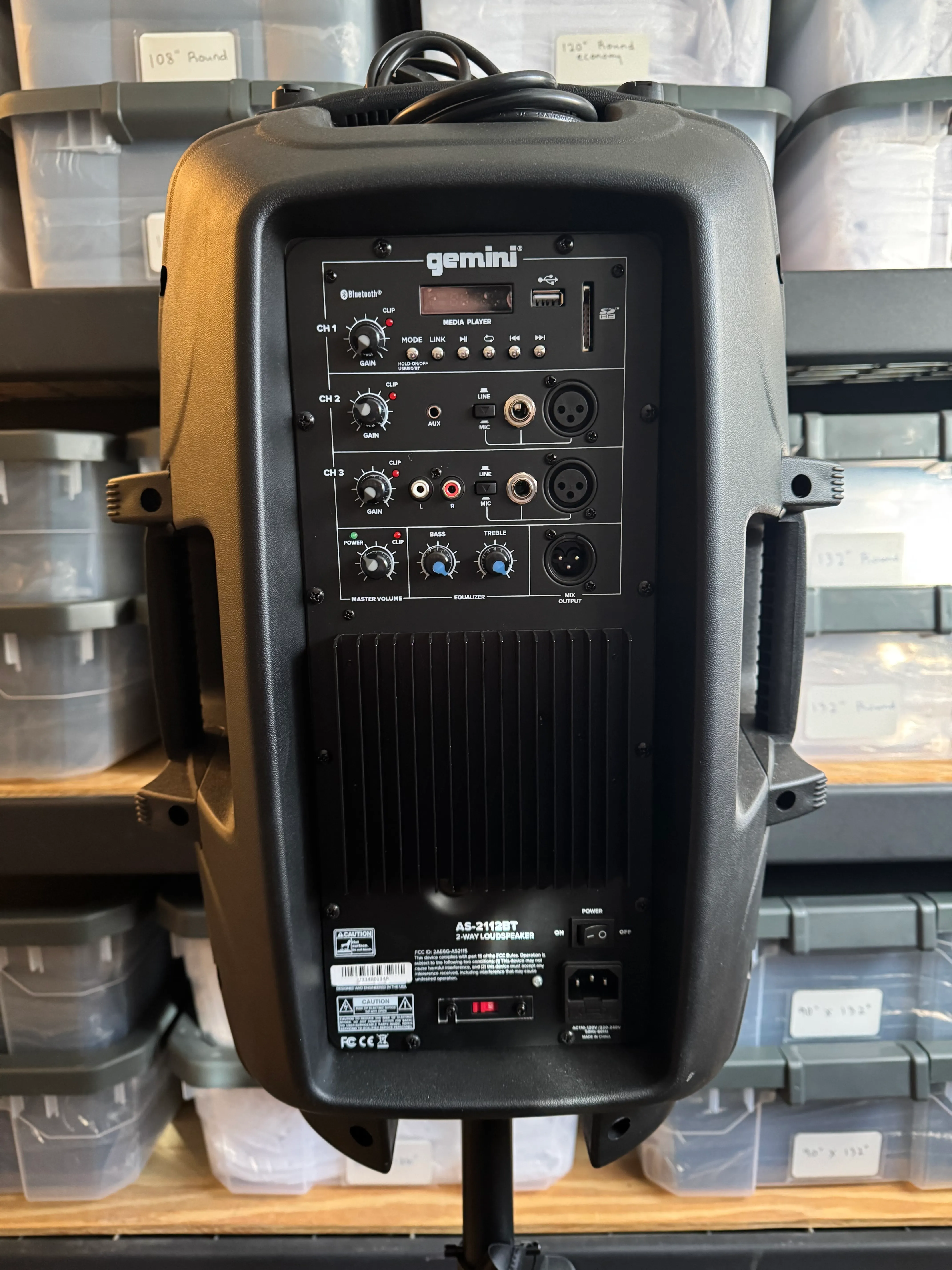 Bluetooth speaker - Gemini 12”