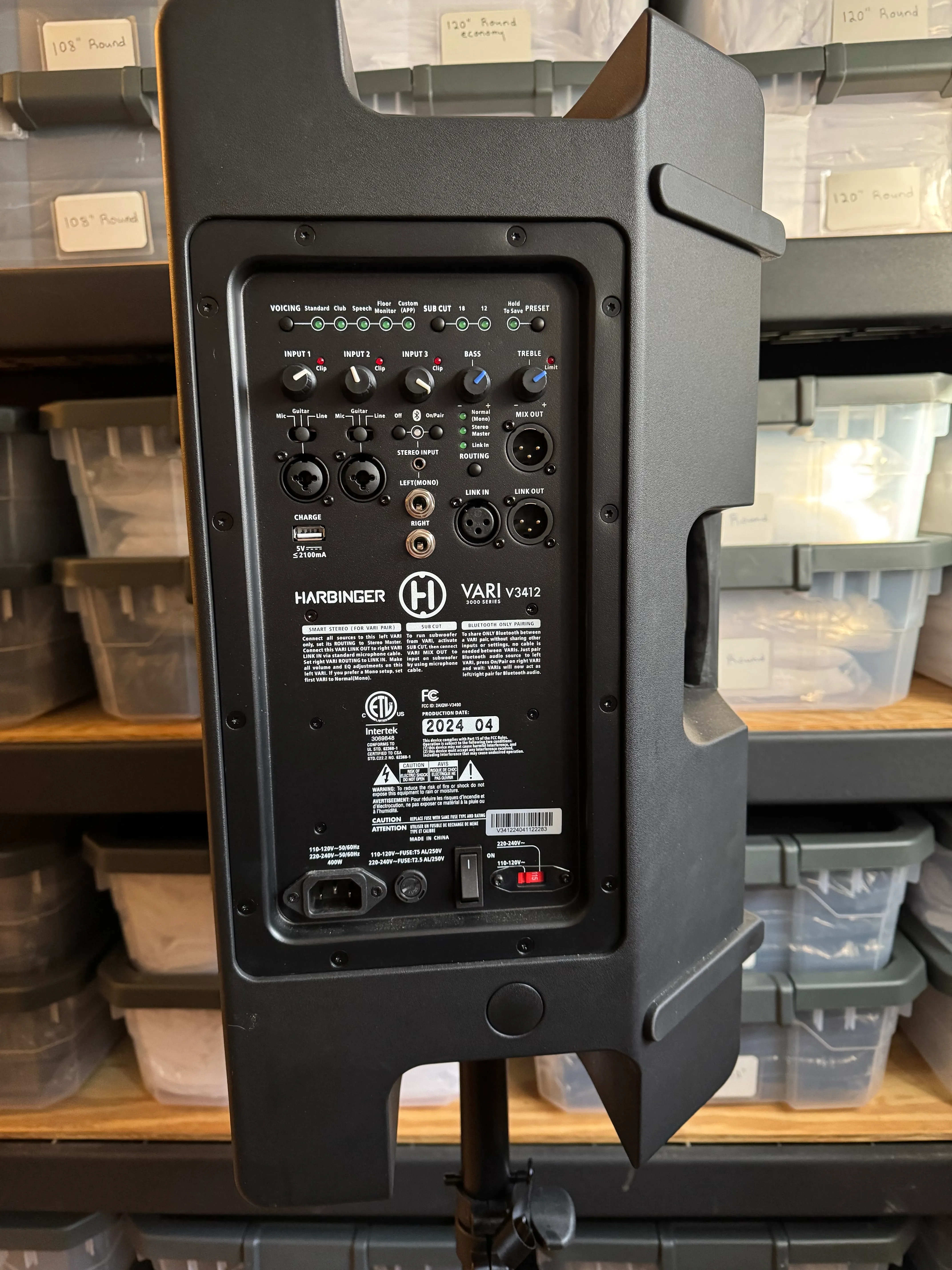 Bluetooth speaker - Harbinger 12”