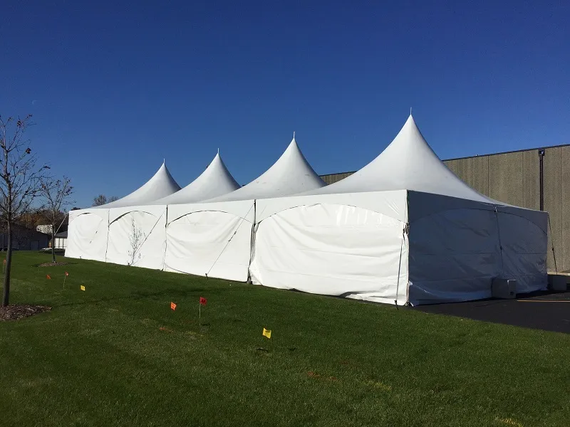 20’x80’ Tent Sidewall Options