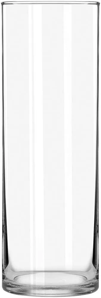 Glass Cylinder Vase 10"