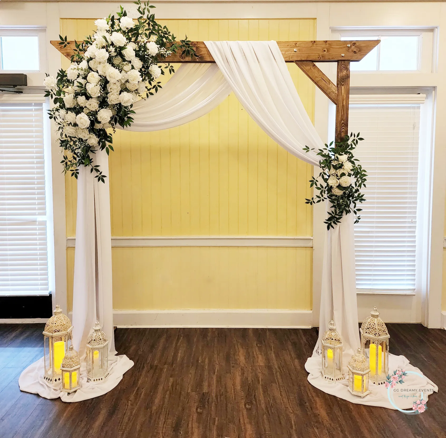 Hamilton Collection _ Ceremony Arch Florals