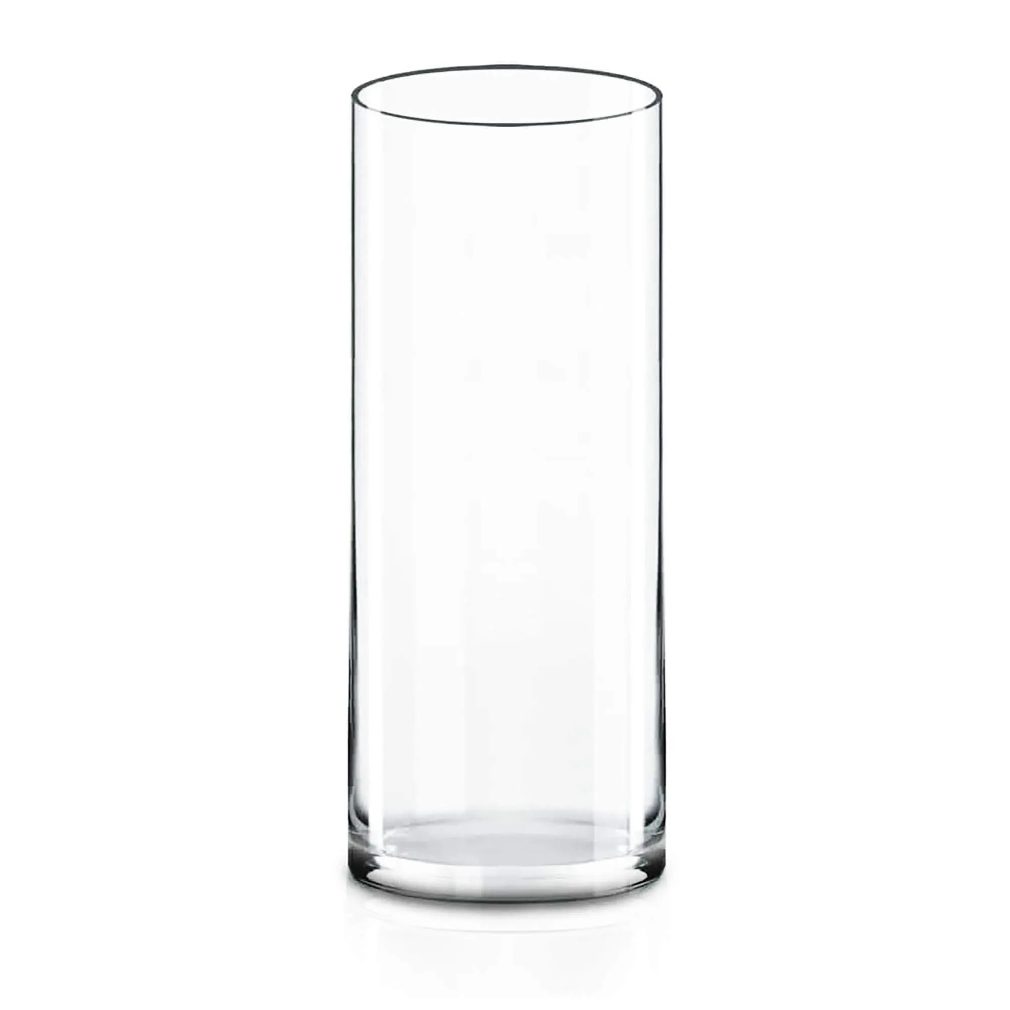 Glass Cylinder Vase 8"