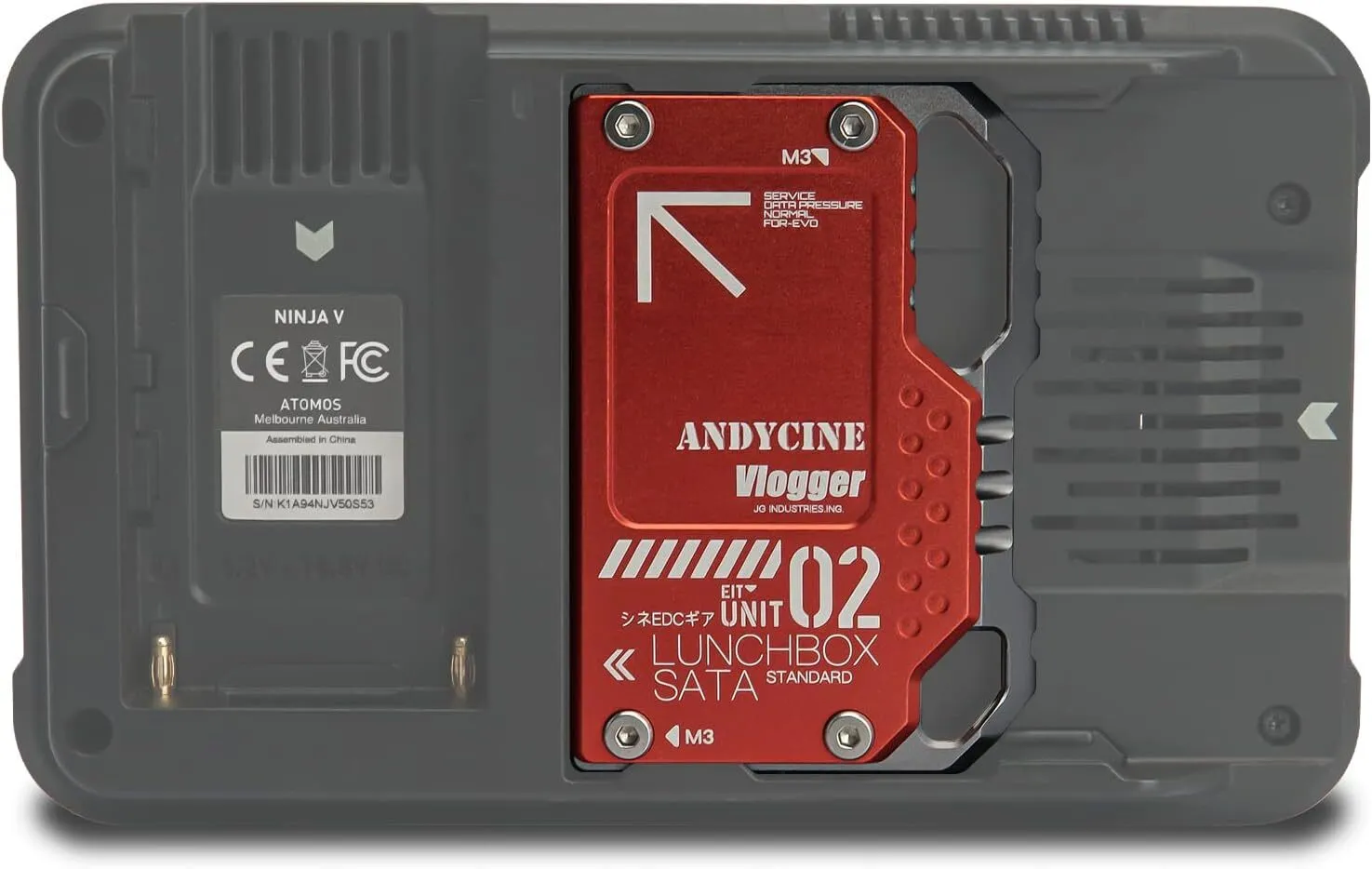 Andycine SATA Drive for Atomos