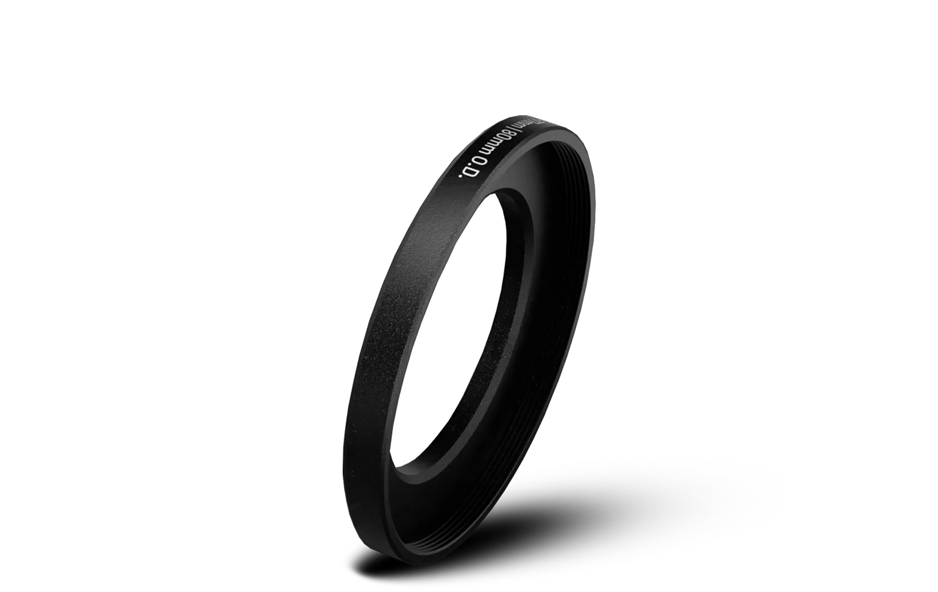 Lens Step Up Ring - 80mm OD