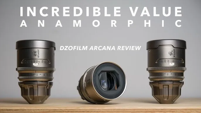 DZOFilm Arcana Anamorphic Prime Set