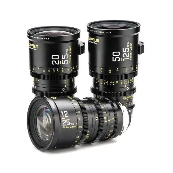 DZOFILM Pictor Zooms - 3 Lens Set (PL or EF)