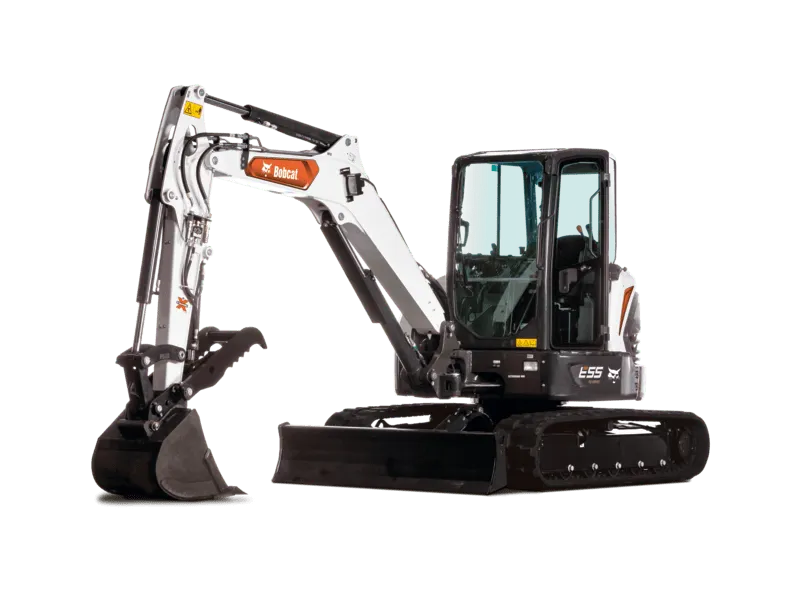 Excavator, Bobcat E55