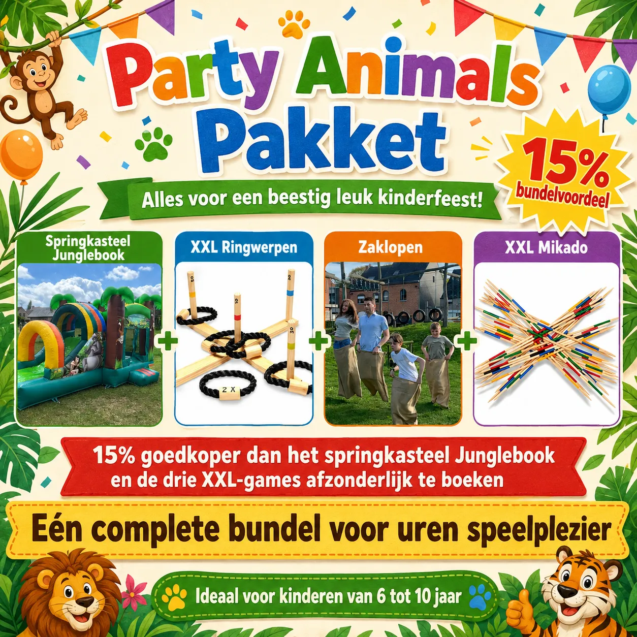 Party Animals Pakket