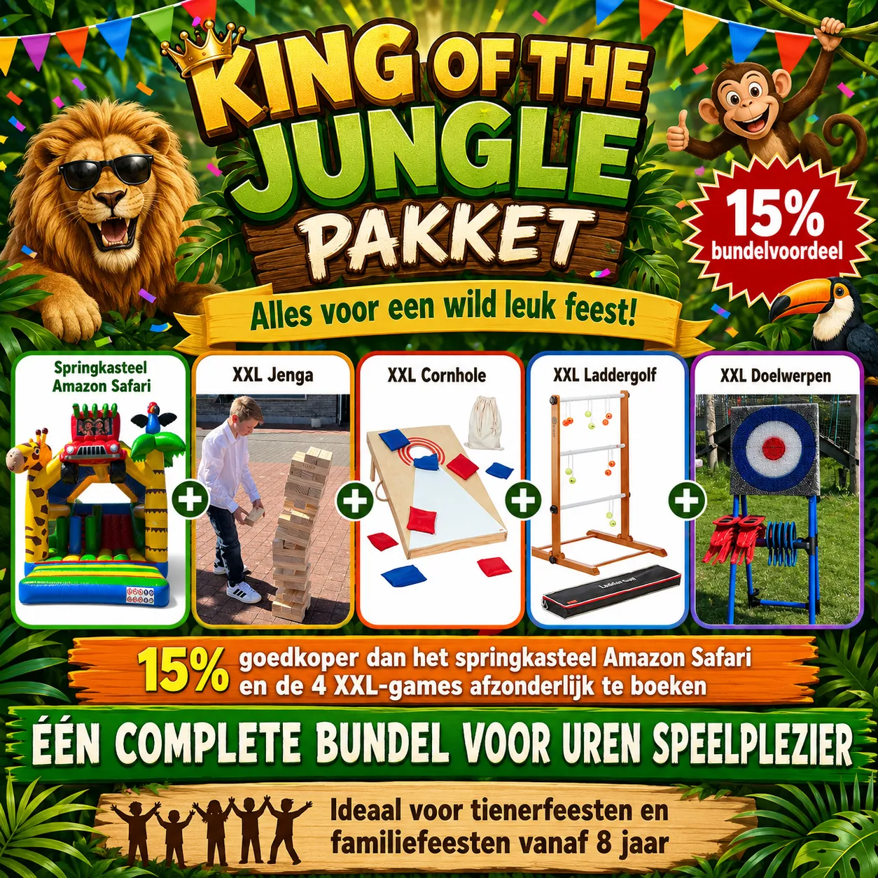 King Of The Jungle Pakket