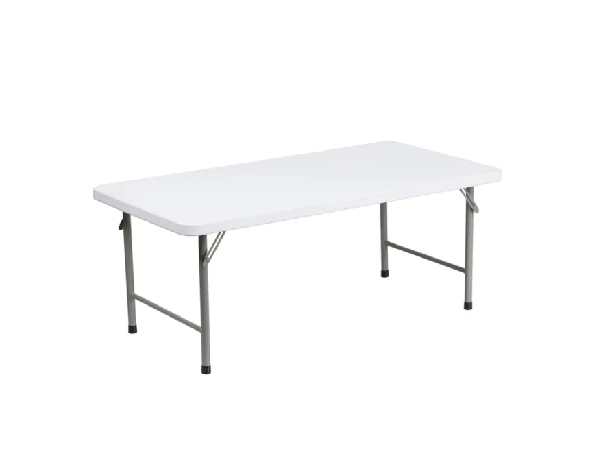 Kid's Rectangular Folding Table - 4' Length