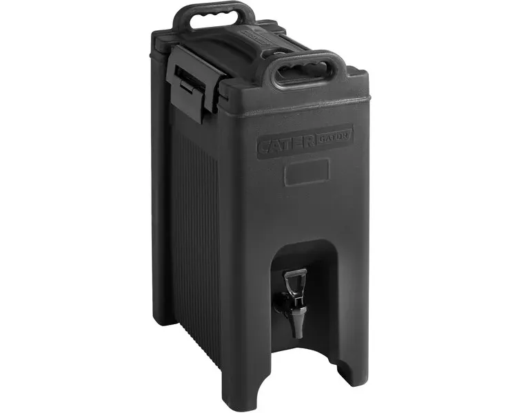 Black Insulated Beverage Dispenser
