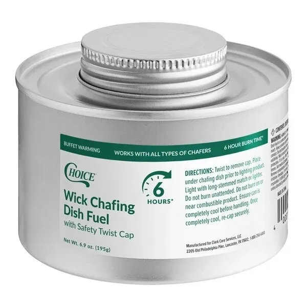 Fuel Canister for Chafing Dishes