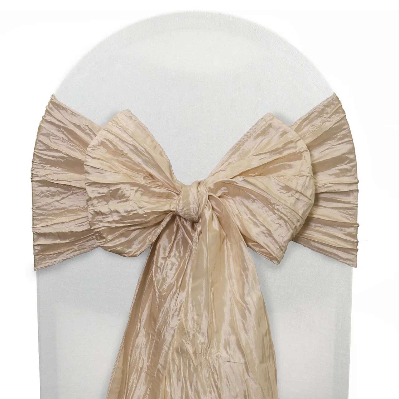 Crinkle Taffeta Chair Sash