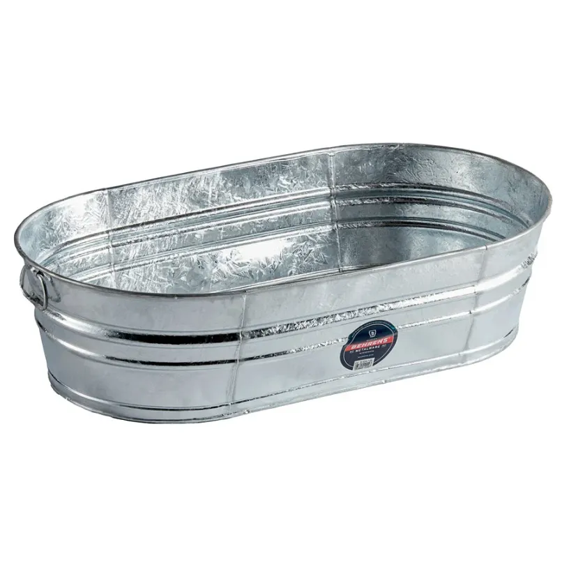 Oval Ice Tub - 33.5 Gallon Capacity