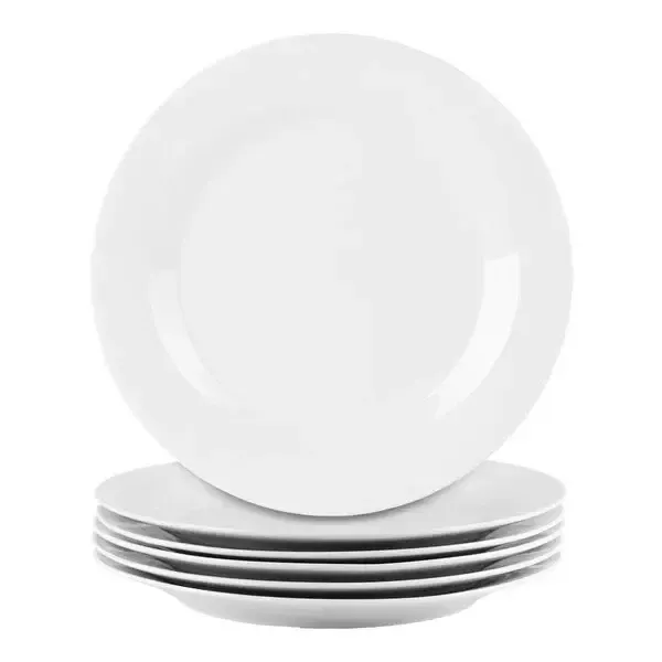 Dinner Plate (White Porcelain, 10.5")