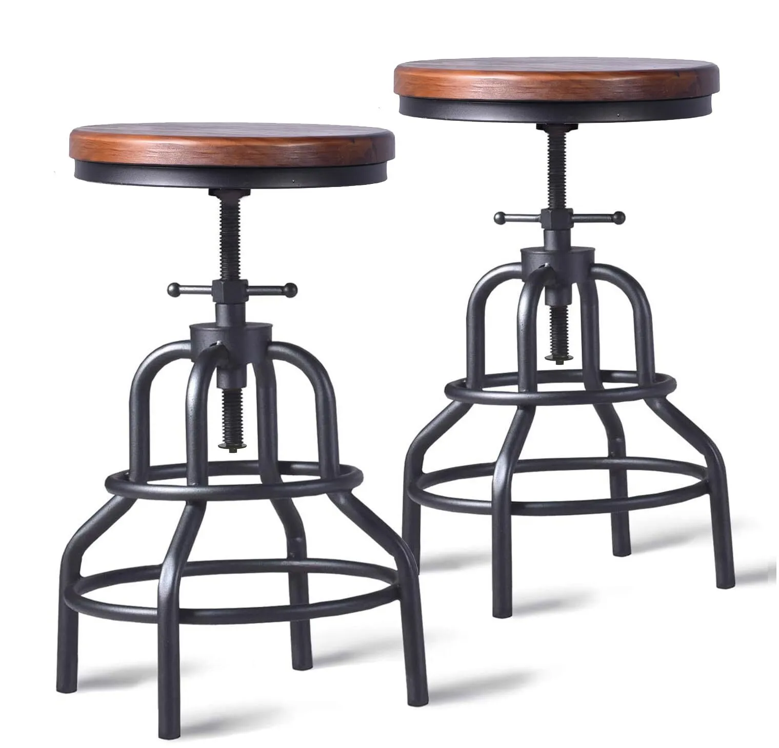 Industrial Swivel Barstool