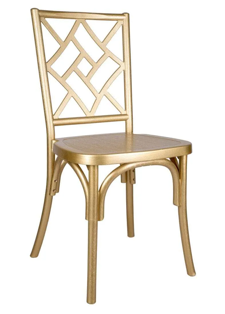 Mosaic Chair Gold