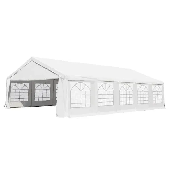 White Tents 20 ft Wide