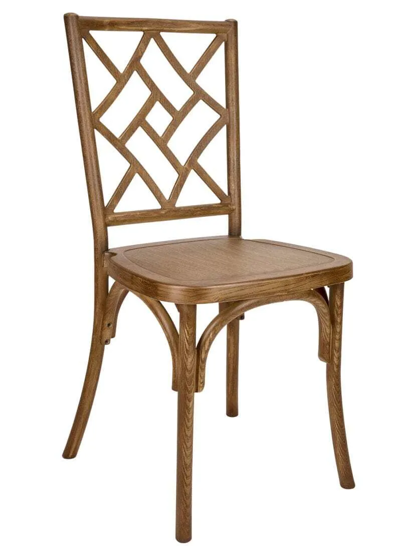Mosaic Chair Chestnut Wood