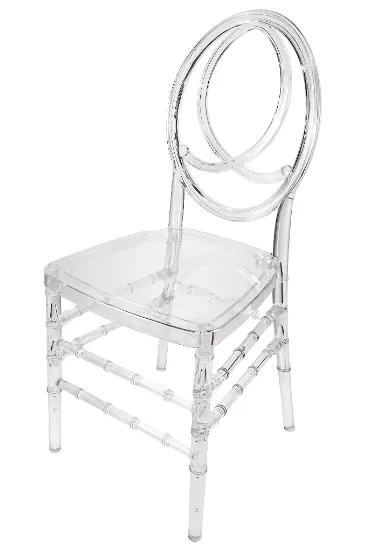 Infinity Back Chairs (Clear)