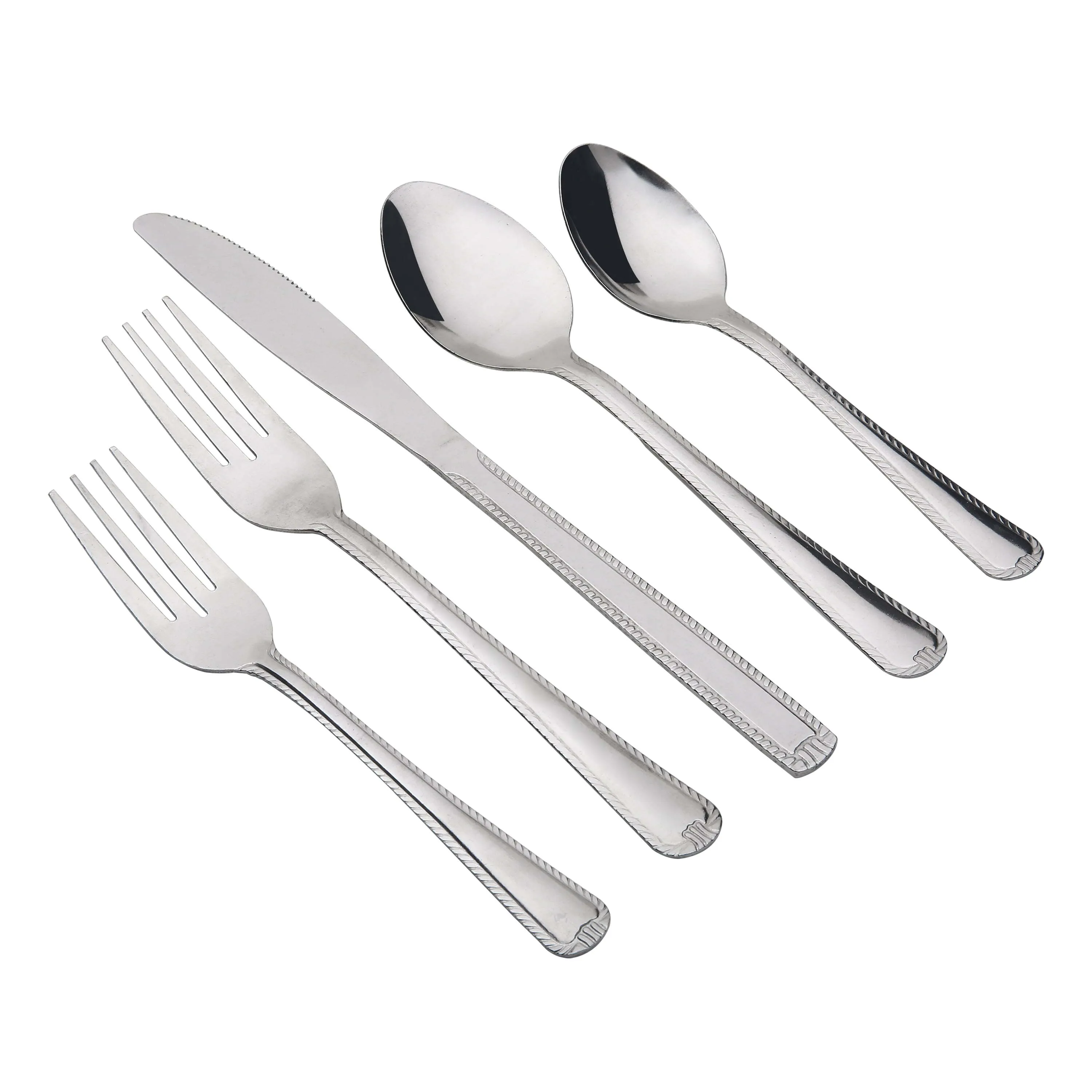 Normal Flatware (Silver) (Set of 3)