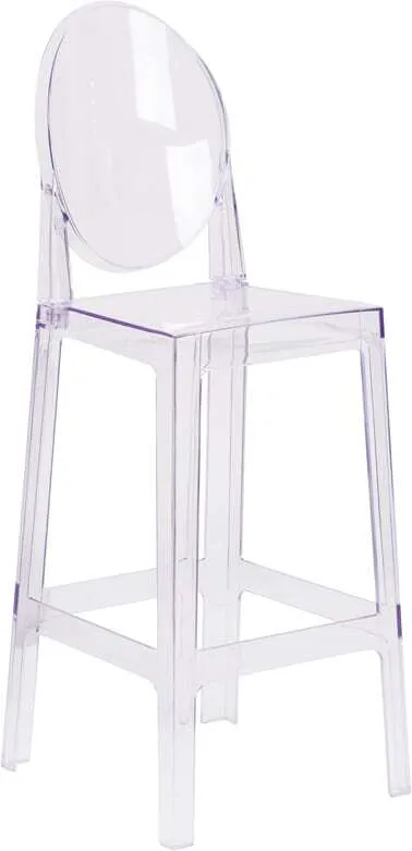 Ghost Barstool (Clear)