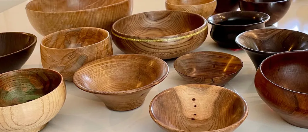 Wooden & Natural Props: Bowls