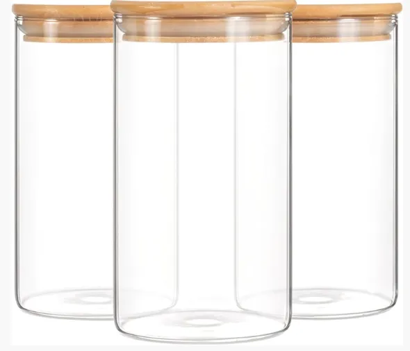 Jar with Wood Top (5 inch)