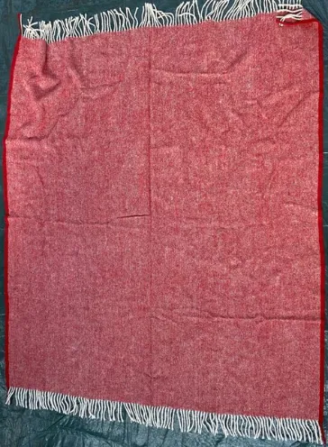 Red/Cream Blanket