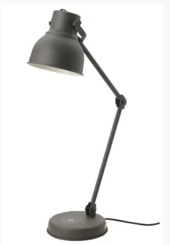 Grey Desk Lamp