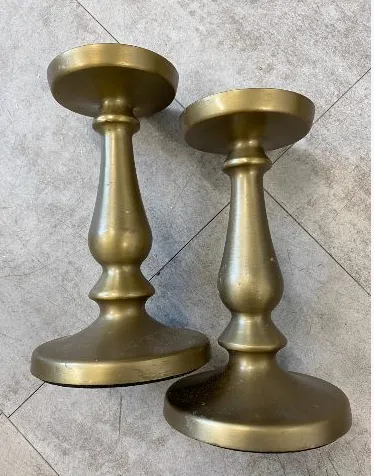 Gold Candle Holders