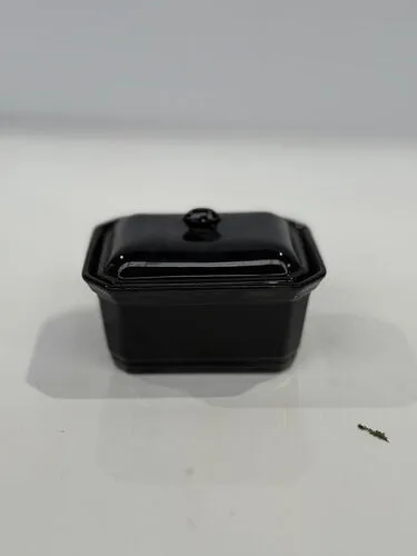 Black Butter Dish