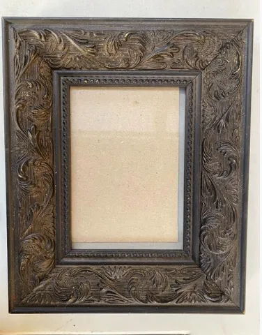 Black Ornate Frame (7 x 5)