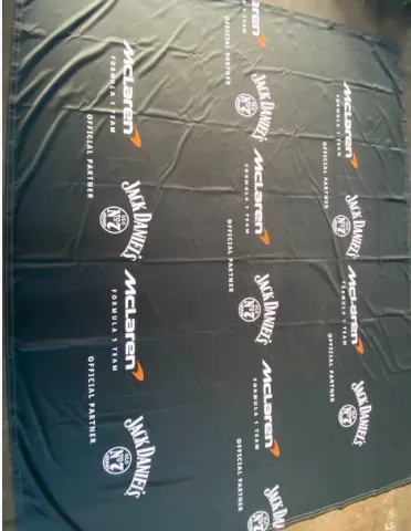 Jack Daniels x Mclaren Fabric Background