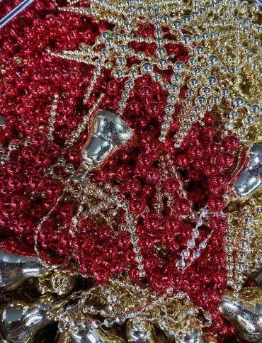 Christmas Beaded Garland