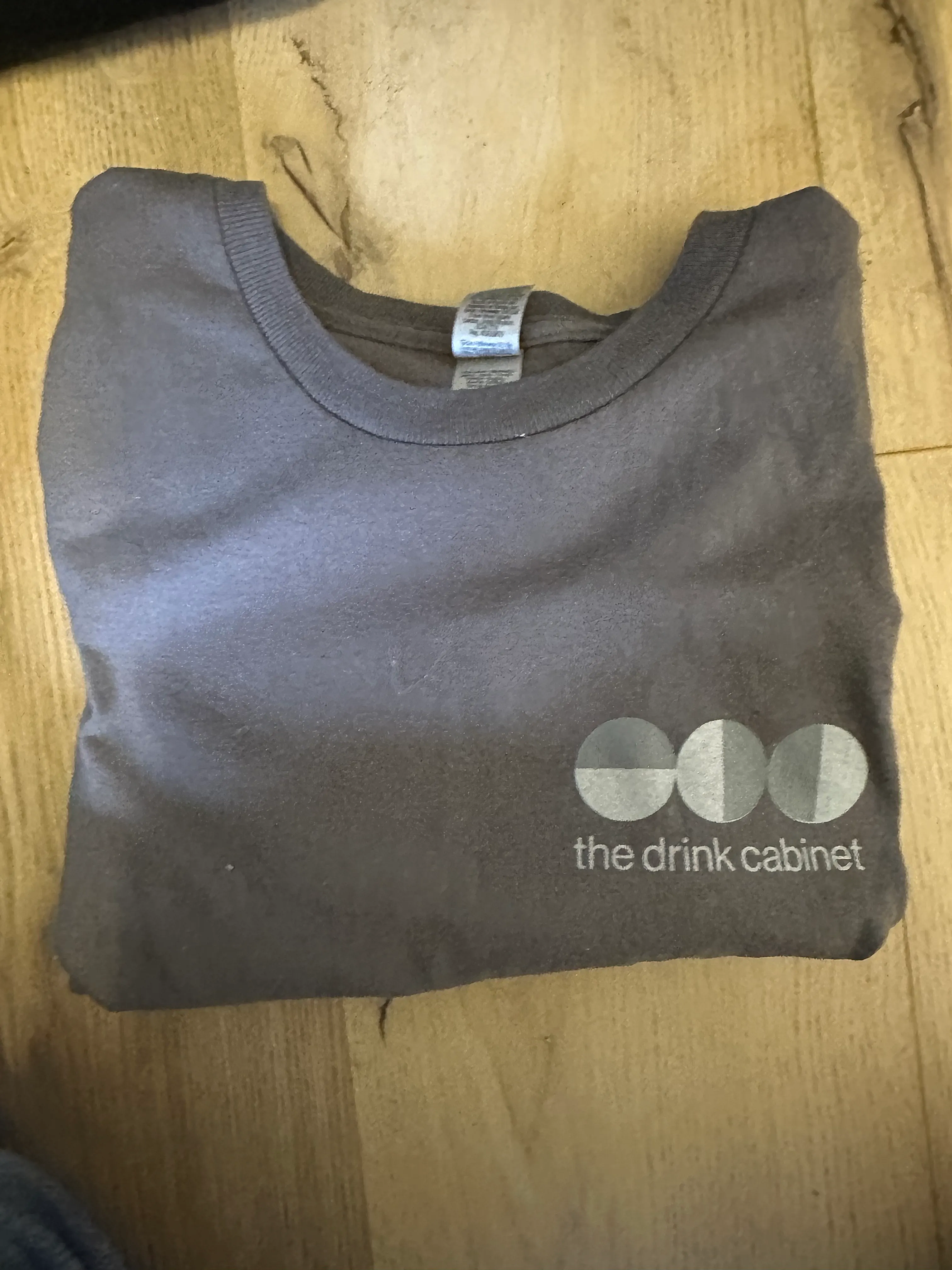 TDC Full Circle Grey/Grey Tshirt (Small)