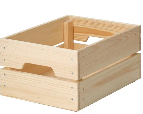 IKEA Stacking Wooden Crate