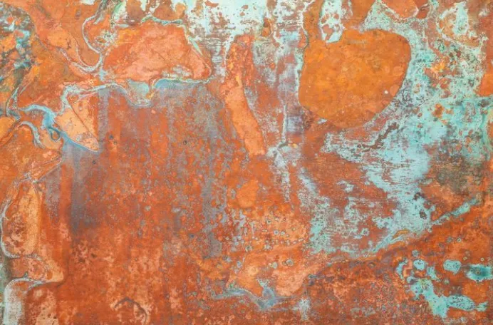Rusted Oxidised Metal Background