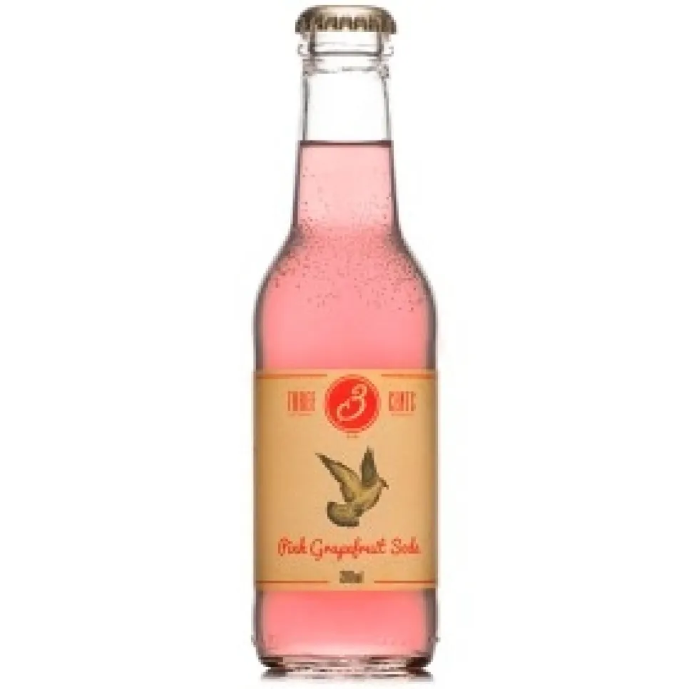 Three Cents Pink Grapefruit Soda