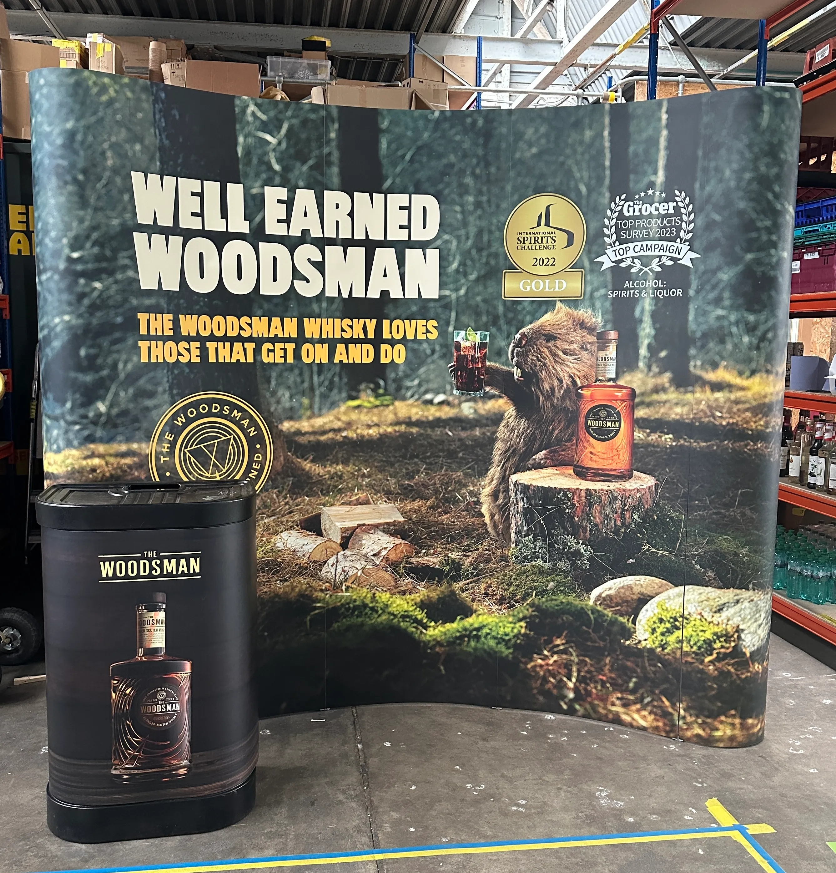 Woodsman Step & Repeat