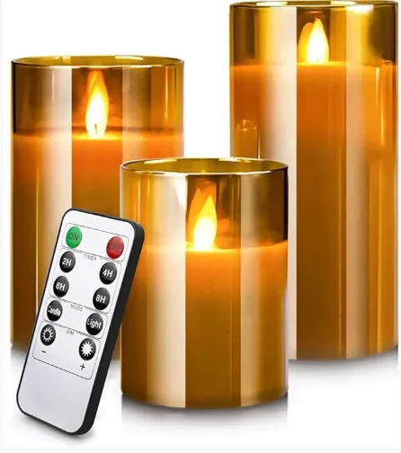 LED Wax Candle (Moving Flame)