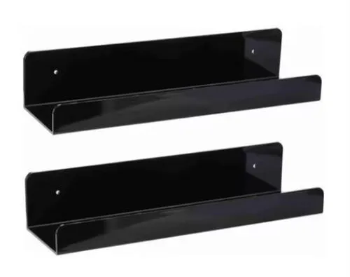 Black Acrylic Shelves