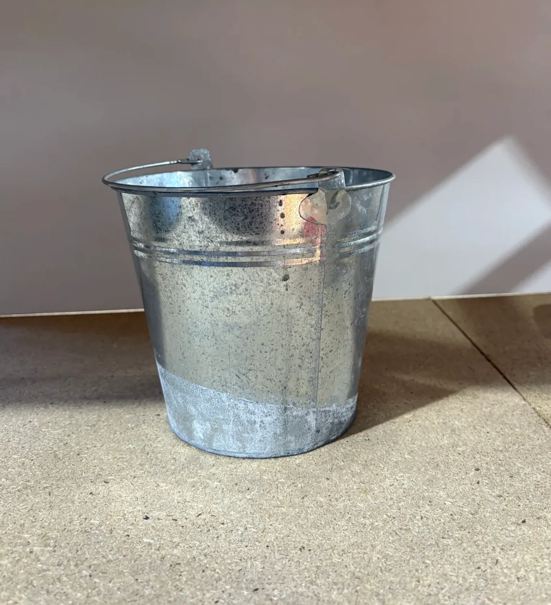 Galvanised Small Steel Bucket