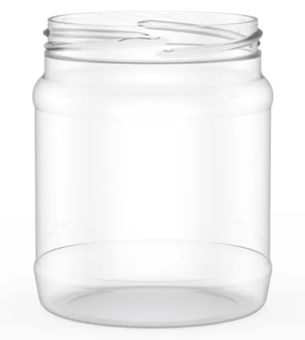 Glass Jars (Round) H-122mm W-87mm