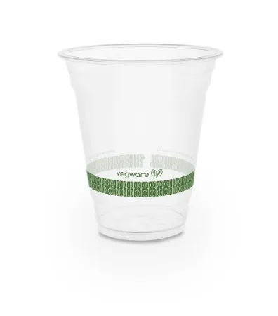 Clear Plastic Vegware Cups (350ml)